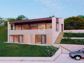 Chalet à Begur. Proyecto de obra nueva con vistas abiertas, ubicado a poca dista
