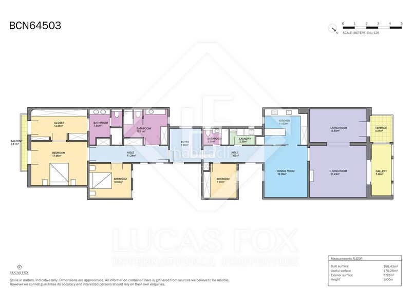 Foto e4b10c43-b097-446a-8a0d-a0a59ecbdf60. Rent flat with heating in Dreta de l´Eixample Barcelona