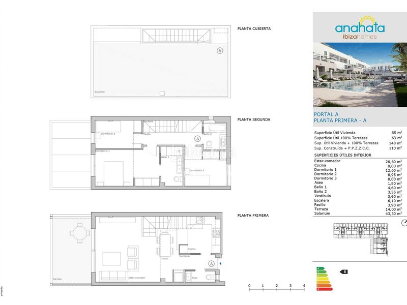 Foto 5c1c3be4-bf04-4aaa-90cb-e5f89c0cd14a. Flat with parking pool in Ses Figueretes - Platja d'en Bossa - Cas Serres Ibiza