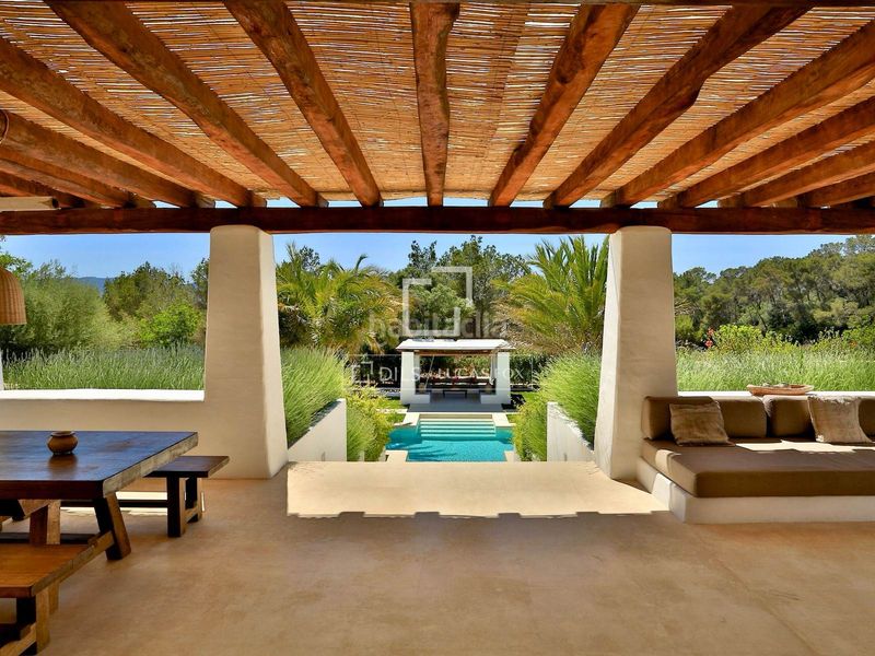 Foto e6e64d1a-e82b-43f4-9073-22c8f9b1a61c. Masia amb calefacció aparcament piscina a Ca Na Negreta - Can Ramón Santa Eulària