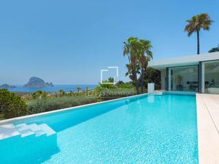 Chalet in Cala Vedella-Cala Tarida. Villa unica e excepcional con vistas panorámicas al mar y vistas