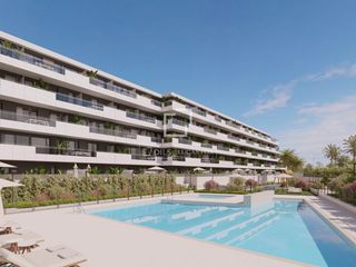 Attique à Ses Figueretes - Platja d'en Bossa - Cas Serres. Ático de obra nueva de 3 dormitorios con 35 m de terraza en vent