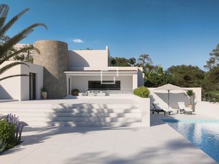 Xalet a Cala Vedella-Cala Tarida. Casa  villa en excelentes condiciones de 4 dormitorios con 640m