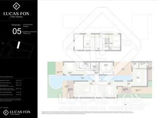 Chalet en Las Marías. Excelente villa de obra nueva de 4 dormitorios con 197 m exterio