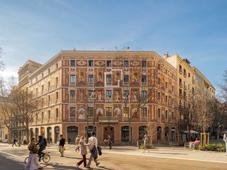 Piso en Dreta de l´Eixample. Piso luminoso en un edificio histórico, las casas cerdà, con pla