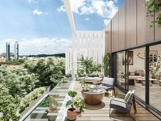 Ático en Colina. Excelente ático de obra nueva de 3 dormitorios con 72 m de terra