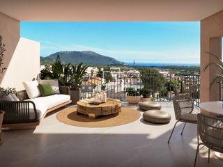 Pis a Capdepera Poble. Piso de obra nueva de 2 dormitorios con 19m terraza en venta en