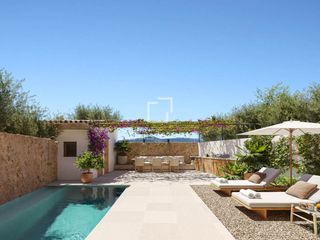 Chalet à Santa María del Camí. Casa  villa obra nueva de 4 dormitorios con 143m terraza en vent