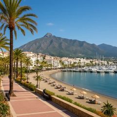 Geb�ude en Ricardo Soriano. Edificio de apartamentos turisticos marbella
