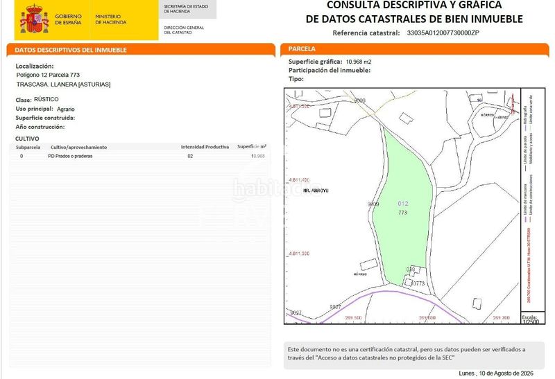 Foto cb7c2211-ecdf-4947-8a4a-10d7ed2f64a5. Terreny residencial a Llanera