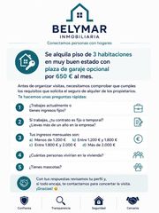 Rent Flat  Rúa julio galán 1. Piso para alquiler en perfecto estado en carballo