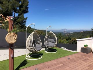 Miete Haus in Vallvidrera - Tibidabo - Les Planes. Exclusiva casa con piscina y vistas en vallvidrera  alquiler tem