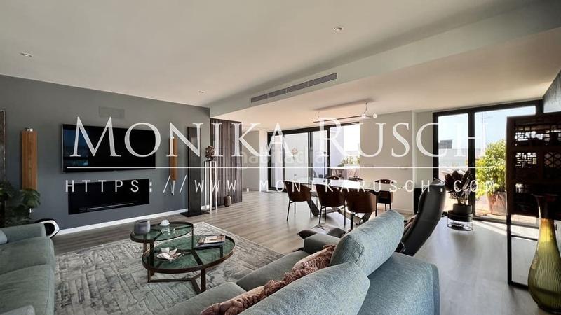 Foto 4164359a-7796-48f3-8851-429bfc69b08f. Rent penthouse with heating pool in Aiguadolç - Sant Sebastià Sitges