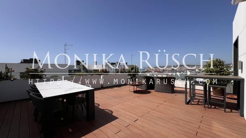 Foto a68f45bd-701d-4170-9e4b-a0e59fc011e3. Location attique avec chauffage piscine dans Aiguadolç - Sant Sebastià Sitges