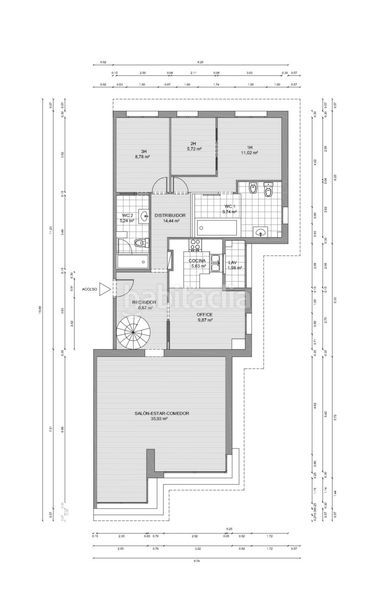 Foto 0bb03b75-16d7-4b6c-b802-9bb247c91d70. Ático  dúplex en venta con terraza en Tres Torres en Barcelona