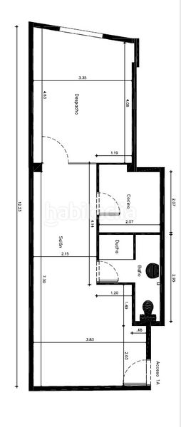 Foto e51e68ad-8362-41b6-bdf7-ca35c1fedf74. Miete büro mit heizung in La Nova Esquerra de l´Eixample Barcelona