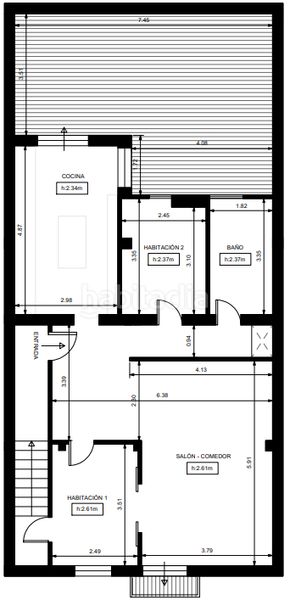 Foto 6b601517-128a-44c3-9a13-ef20e01c8aa4. Casa a carrer del rosari 80 a El Cabanyal-El Canyamelar Valencia