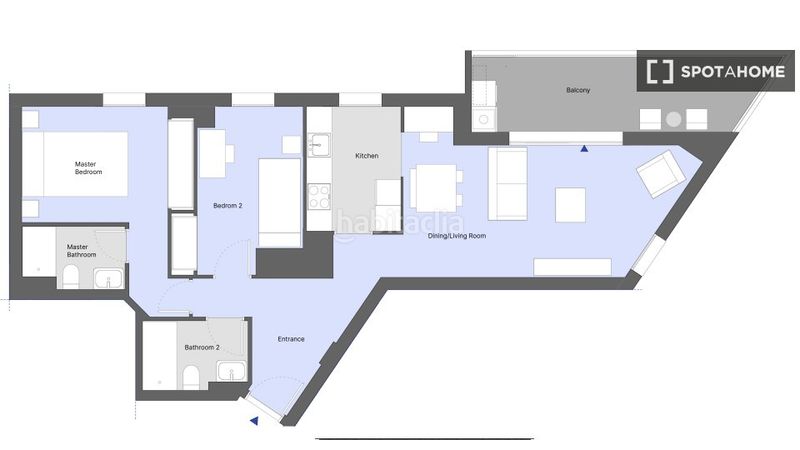 Foto 8d8a9318-d095-4aa1-8d59-ef07e02a6398. Rent flat with heating in La Punta Valencia