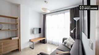Location Appartement à La Carrasca. Piso en alquiler de 1 dormitorio en ciutat jardí.