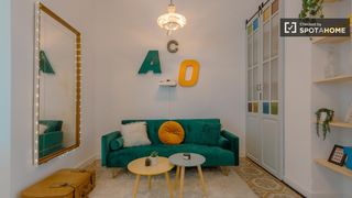 Miete Etagenwohnung in Russafa. Piso de 3 habitaciones en alquiler en russafa, valencia.