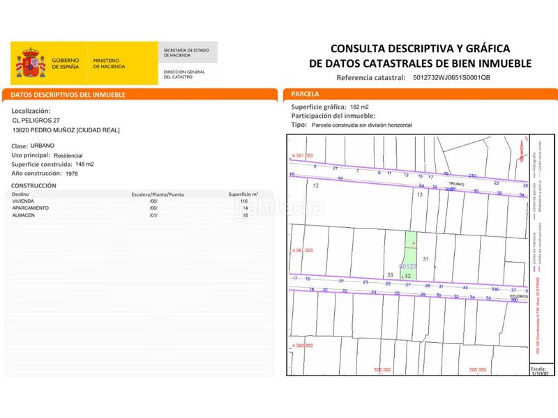 Foto c6dc99cf-9c4e-4c09-aa11-e61d191ccbd1. Casa a calle peligros 29 a Pedro Muñoz