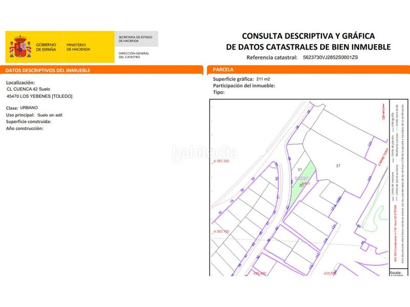 Foto fafc243e-e841-4125-a324-cd5f9853df0d. Terreny residencial a Yébenes (Los)