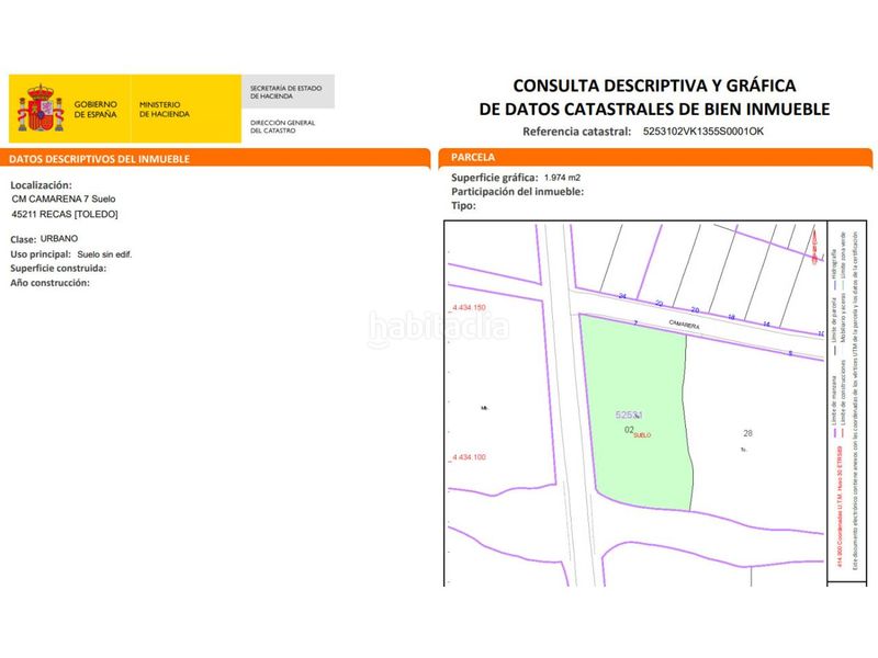 Foto f81ee45a-d4ce-4dc5-bee0-1fd4ac4f04f8. Finca rústica a camino camarena 7 a Recas