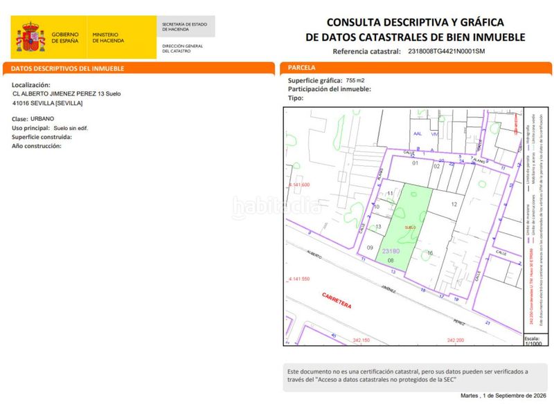 Foto ac2ff976-9cd1-47b0-bcea-b1bc6299e7c8. Terreny residencial a Torreblanca Sevilla