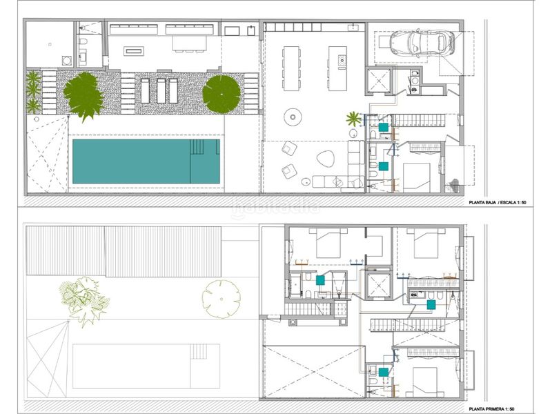 Foto 71883427-4c87-45db-96ab-363265228311. Casa aparellada amb aparcament piscina a Ses Salines poble Ses Salines