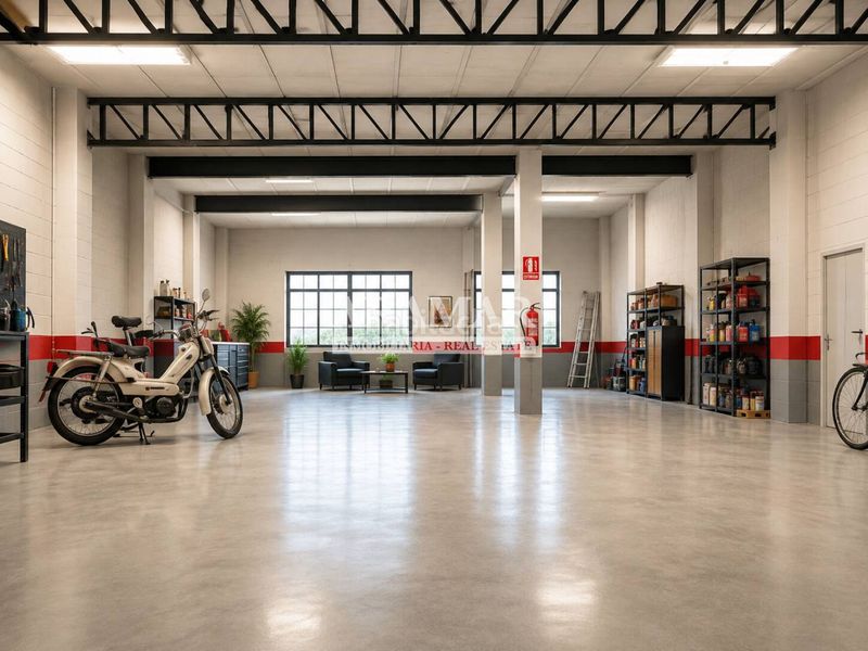 Foto c7900b83-4663-4851-8a44-f39a37dfd7df. Industrial building in Pego