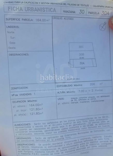 Foto af226545-c296-42e2-9e41-4b907aec4390. Terreny residencial a Calasparra