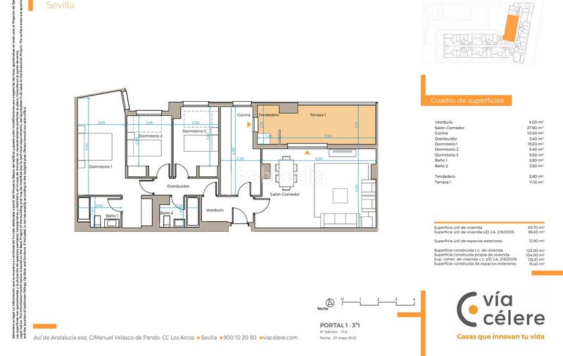 Foto 1324b441-6f43-4b68-921e-bd6924e76191. Pis 90m<sup>2</sup> a avenida de andalucía 16 a Barrio del Nervión Sevilla