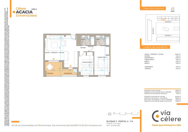 Foto acb94922-a406-472a-af1e-b2ad42ce2cc9. Appartement 58m<sup>2</sup> dans Entrenúcleos Dos Hermanas