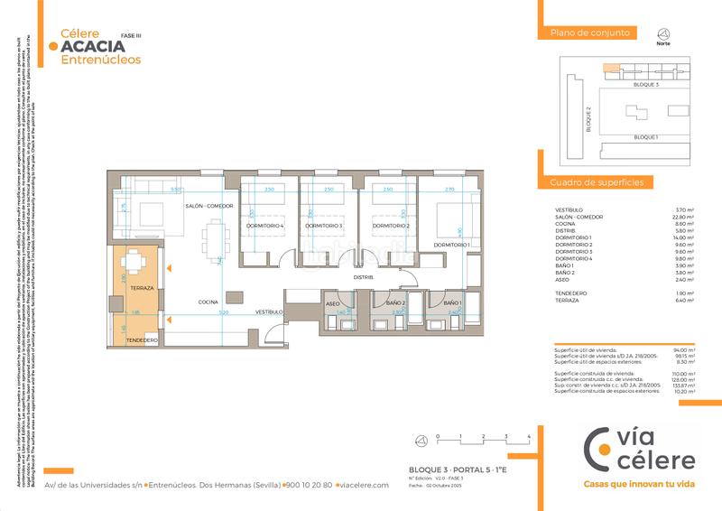 Foto f33ff5af-9808-466d-b354-c79f5ce5512c. Appartement 94m<sup>2</sup> dans Entrenúcleos Dos Hermanas
