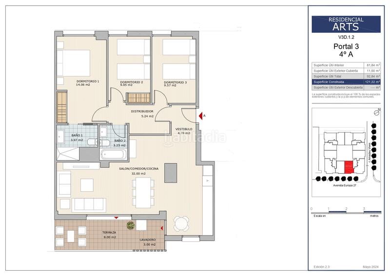 Foto ca1ac462-809b-44a9-842b-fa4968e7539f. Etagenwohnung 120m<sup>2</sup> mit heizung pool in Mas Rampinyo - Montcada Nova - Carrerada Montcada i Reixac