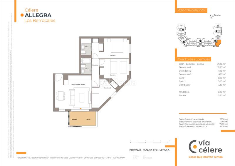Foto 4a8f39b6-7b31-4e73-b339-ceeb9eaa8eec. Pis 92m<sup>2</sup> amb calefacció aparcament piscina a Los Berrocales Madrid