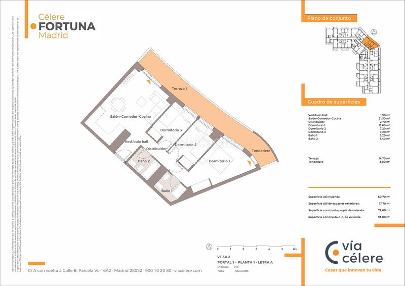 Foto 12139c5f-08a7-4650-87ad-79e615e09346. Pis 93m<sup>2</sup> amb calefacció aparcament piscina a Los Cerros Madrid