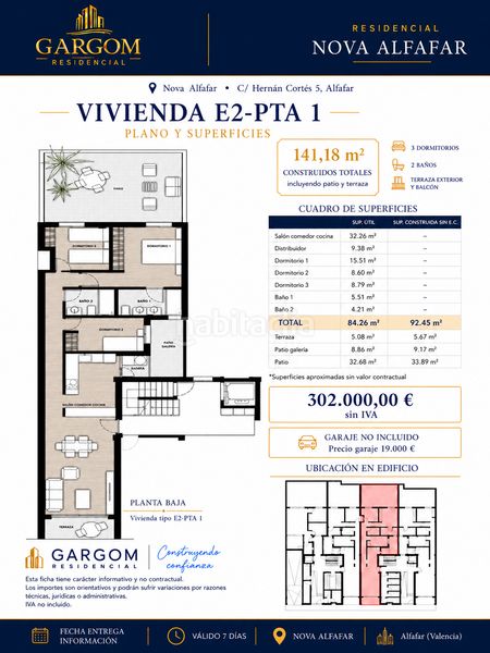 Foto 00125365-f75d-41bf-b3ff-4429498b6a80. Edificio 141m<sup>2</sup> in calle hernán cortés 5 in Alfafar
