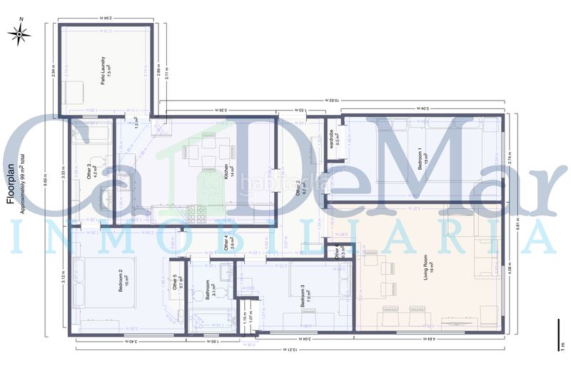 Foto b0e98168-0824-4563-bc1d-37b70c2c5bba. Planta baixa amb calefacció aparcament a Piles