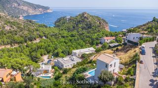 Casa  Carrer de la cova d'en gispert. Excepcional villa con vistas panorámicas al mar en aiguablava, b