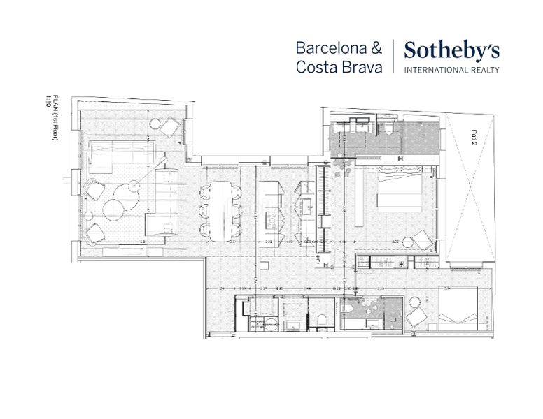Foto f29ccb88-dc2c-4ea2-b6bf-33c7df0d38ba. Apartament amb calefacció piscina a Dreta de l´Eixample Barcelona