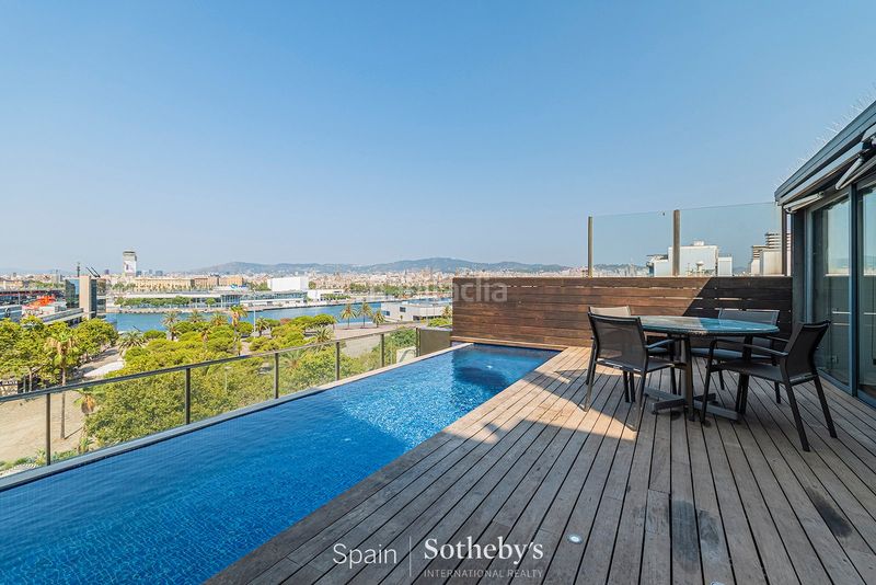 Foto edbde848-a75d-49a1-9079-09c54aa506f8. Àtic amb piscina a Barceloneta Barcelona