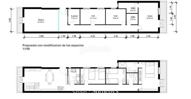 Foto d171793d-7690-4ef9-98cf-6bca1bb7dc31. Apartament amb calefacció a Dreta de l´Eixample Barcelona