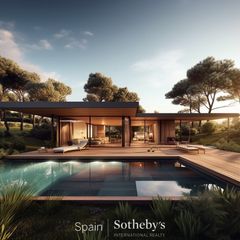 Maison à Centre. Proyecto casa ecológica en una gran parcela en sant andreu de ll