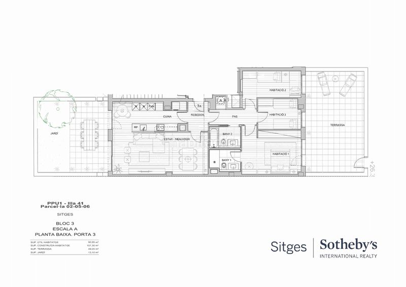 Foto 9e13de38-2244-4631-8e78-e82b8da47366. Apartament amb calefacció aparcament piscina a La Plana Sitges