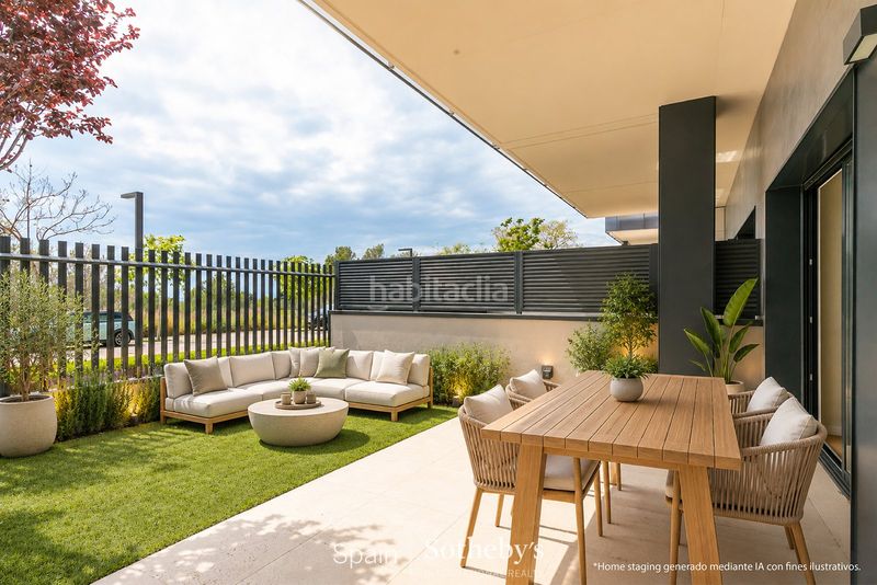 Foto e1405d2d-50d9-4bea-8075-97e712aedb9e. Apartament amb calefacció aparcament piscina a La Plana Sitges