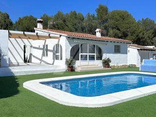 Chalet in Benimeit-Tabaira. Beautiful mediterranean-style villa for sale in la sabatera, mor