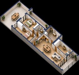 Appartement  Carrer concepción arenal 101. Quieres estrenar vivienda?? esta planta baja es lo tuyo...