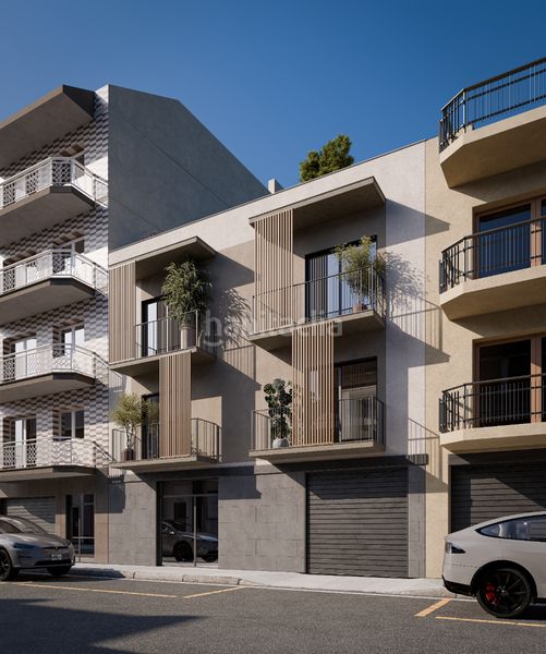 Promoción Residencial Calassanç en Granollers. Edificio viviendas Obra Nueva