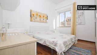 Lloguer Pis a Ibiza. Gran habitación en apartamento de 4 dormitorios en retiro, madri